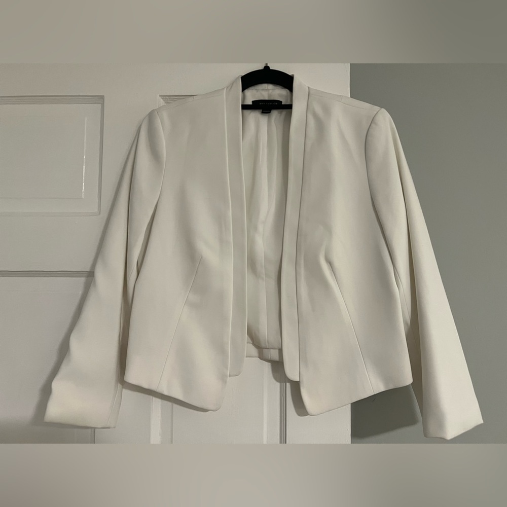 White blazer